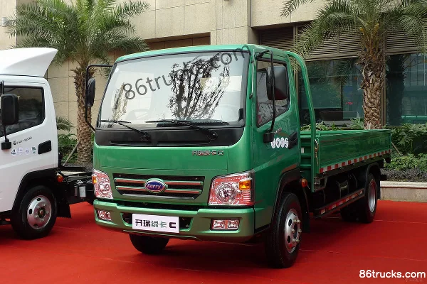 Karry Green Card C Medium Body Standard Type 110 hp 4X2(6 wheels) 4.23m Single Row Flatbed Light Truck Exterior (2) | 86Trucks