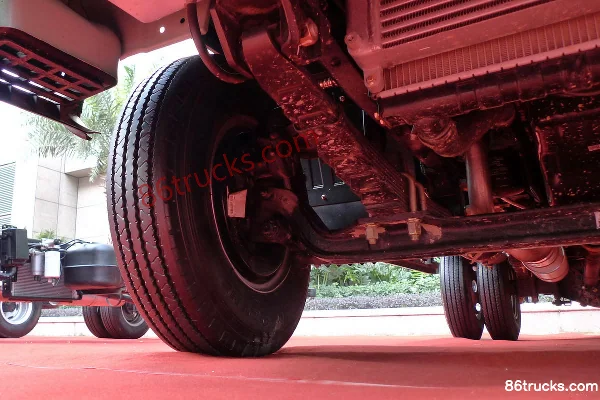 Karry Green Card C Medium Body Standard Type 110 hp 4X2(6 wheels) 4.23m Single Row Flatbed Light Truck Chassis (2) | 86Trucks