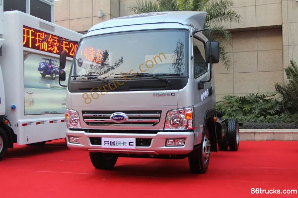 Karry Green Card C 116hp 4X2(6 wheels) 3.9m Extended Cab Flatbed Light Truck (Medium Body) Exterior (2) | 86Trucks