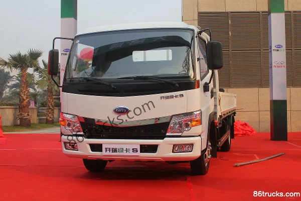 Karry Green Card S 129 hp 4X2(6 wheels) 4.215m Single Row Flatbed Light Truck (Wide Body) Exterior (2) | 86Trucks