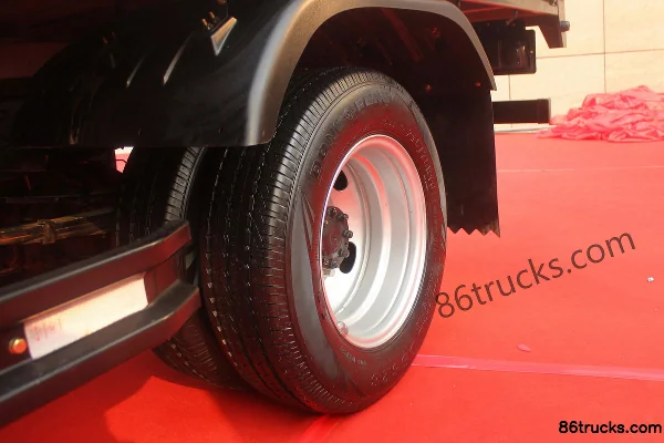 Karry Green Card S 129 hp 4X2(6 wheels) 4.215m Single Row Flatbed Light Truck (Wide Body) Chassis (3) | 86Trucks