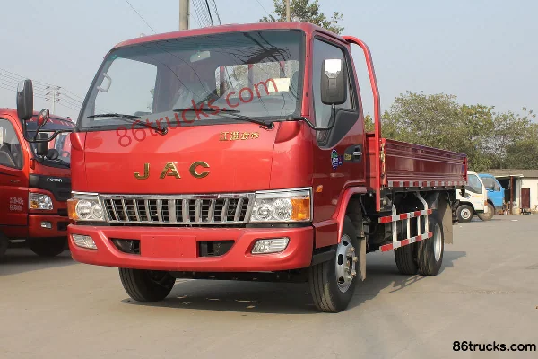 JAC Junling H330 120 ch 4X2(6 roues) 4,18 m camion léger à plateau Extérieur (2) | 86Trucks