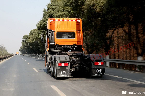 Dongwo UD Kuten Heavy Truck 430 hp 4X2(6 wheels) Tractor Truck Exterior (2) | 86Trucks