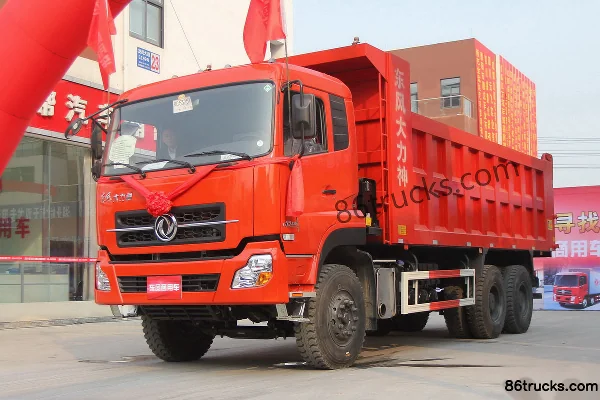 Dongfeng Commercial Vehicle version déblai Tianguang KC camion lourd 385 ch 6X4(10 roues) 7 m camion benne Extérieur (3) | 86Trucks