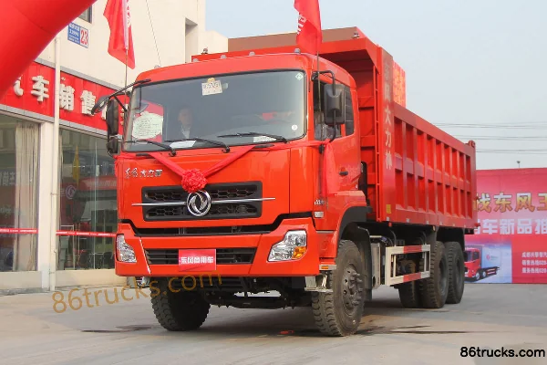 Dongfeng Commercial Vehicle version déblai Tianguang KC camion lourd 385 ch 6X4(10 roues) 7 m camion benne Extérieur (2) | 86Trucks