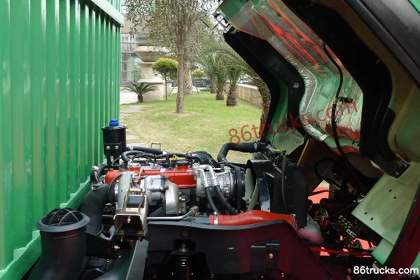Kairui Green Card C Medium Body Standard Type 110 hp 4X2(6 wheels) 4.23m Single Row Van Light Truck Chassis (3) | 86Trucks