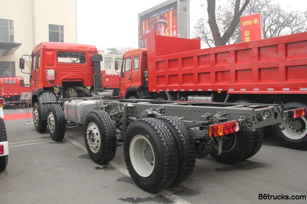 Sinotruk Fulong H5 Heavy Truck 240 hp 8X2(10 wheels) 6.5m Dump Truck (Chassis) Exterior (3) | 86Trucks