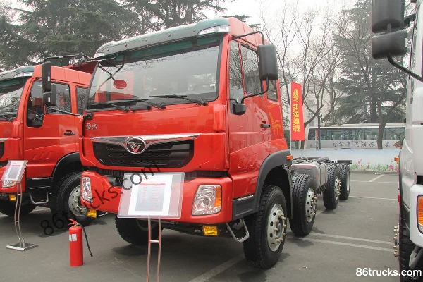 Sinotruk Fulong H5 Heavy Truck 240 hp 8X2(10 wheels) 6.5m Dump Truck (Chassis) Exterior (2) | 86Trucks