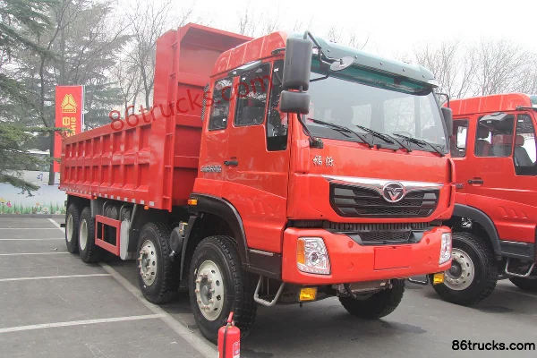 Sinotruk Fulong H5 Heavy Truck 280 hp 8X4(12 wheels) 7.4m Dump Truck Exterior (3) | 86Trucks