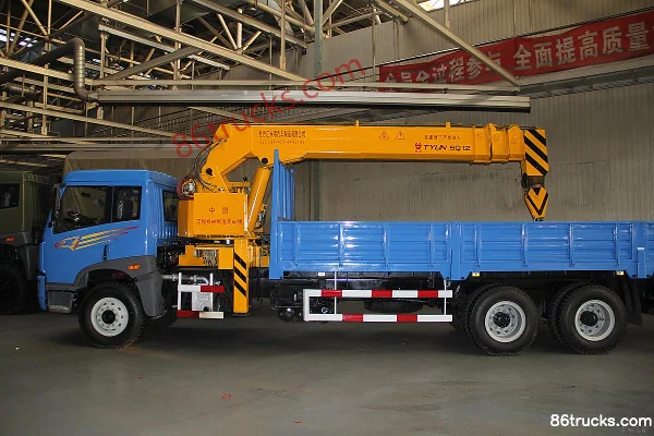 FAW Jiefang J5M 220 hp 6X4(10 wheels) Truck-Mounted Crane Exterior (3) | 86Trucks