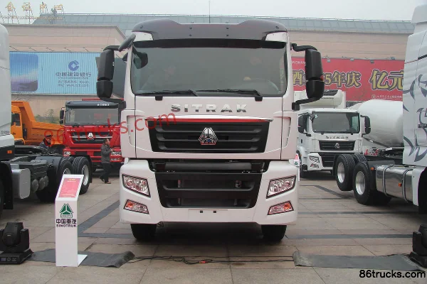 Sinotruk Sitrak C7H heavy truck 400 hp 4X2(6 wheels) tractor truck Exterior (2) | 86Trucks