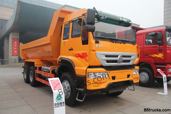 Sinotruk Golden Prince heavy truck 340 hp 6X4(10 wheels) 5.8m dump truck Exterior (3) | 86Trucks