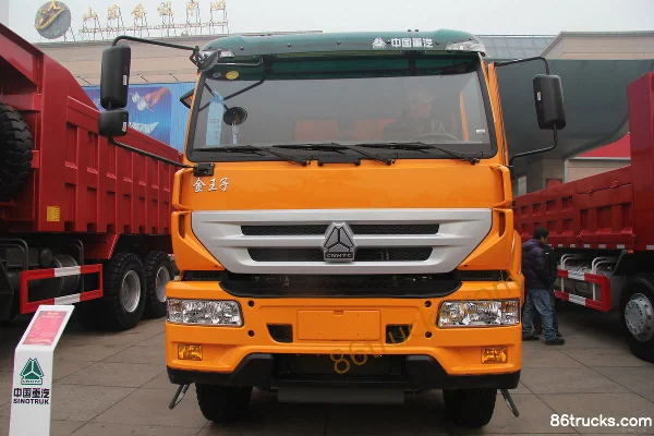 Sinotruk Golden Prince heavy truck 340 hp 6X4(10 wheels) 5.8m dump truck Exterior (2) | 86Trucks