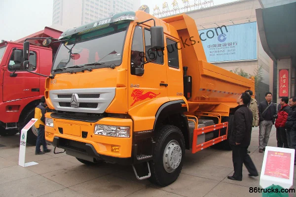 Sinotruk Golden Prince heavy truck 340 hp 6X4(10 wheels) 5.8m dump truck Exterior
