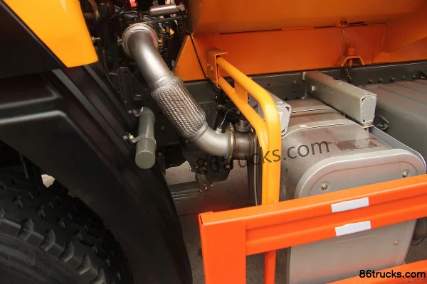 Sinotruk Golden Prince heavy truck 340 hp 6X4(10 wheels) 5.8m dump truck Chassis (3) | 86Trucks