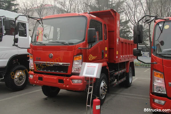 Sinotruk Yellow River 102 hp 4X2(6 wheels) 3.7m dump truck Exterior (2) | 86Trucks