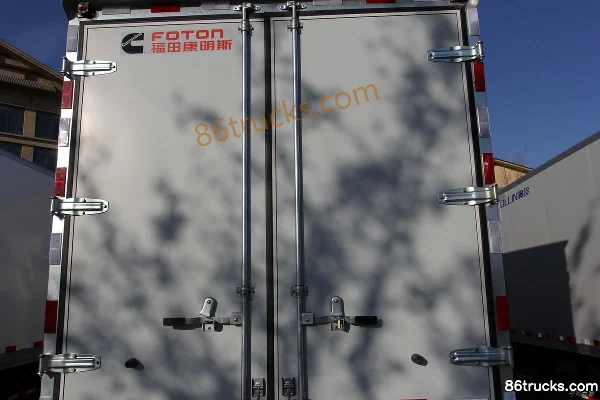 Foton Aoling CTX 118 hp 4X2(6 wheels) 4.165m single-row van light truck Body (2) | 86Trucks