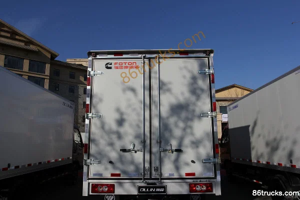 Foton Aoling CTX 118 hp 4X2(6 wheels) 4.165m single-row van light truck Body (1) | 86Trucks