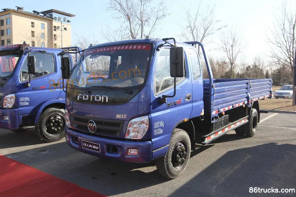 Foton Ollin CTX light truck 141 hp 4X2(6 wheels) 5.2m semi-panel cargo truck Exterior (2) | 86Trucks