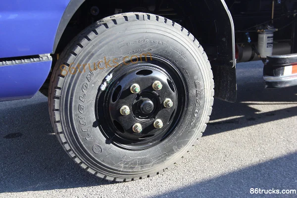 Foton Ollin CTX light truck 141 hp 4X2(6 wheels) 5.2m semi-panel cargo truck Chassis (1) | 86Trucks