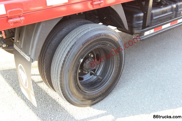 Foton Ollin Jieyun 99 ch 4X2(6 roues) 4,23 m camion léger à plateau avec ridelles, cabine simple Châssis (2) | 86Trucks