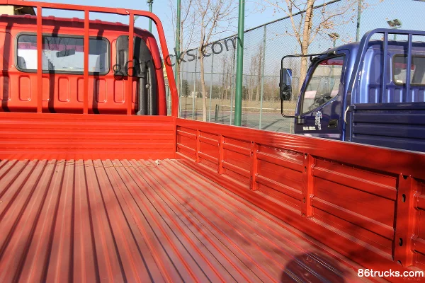 Foton Ollin Jieyun 99 ch 4X2(6 roues) 4,23 m camion léger à plateau avec ridelles, cabine simple Carrosserie (3) | 86Trucks