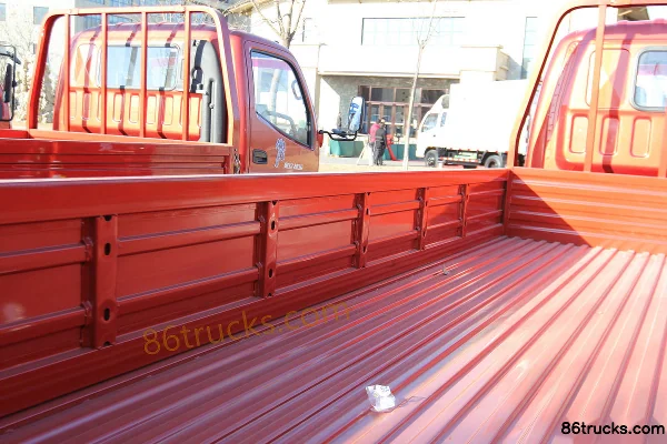Foton Ollin Jieyun 99 ch 4X2(6 roues) 4,23 m camion léger à plateau avec ridelles, cabine simple Carrosserie (2) | 86Trucks
