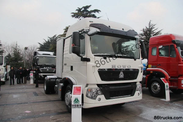 Sinotruk HOWO T5G camion lourd 290 ch 4X2(6 roues) tracteur routier (LNG) Extérieur (3) | 86Trucks