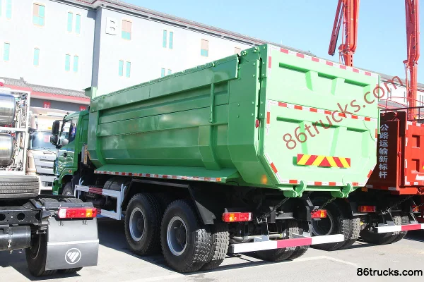 Foton Auman ETX série 9 camion lourd 350 ch 6X4(10 roues) camion benne LNG 5,8 m Extérieur (3) | 86Trucks