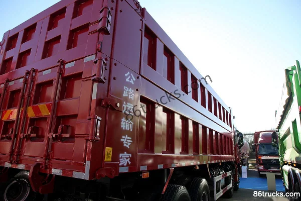 Foton Auman GTL 9 series heavy truck 430 hp 8X4(12 wheels) 8m dump truck Exterior (3) | 86Trucks