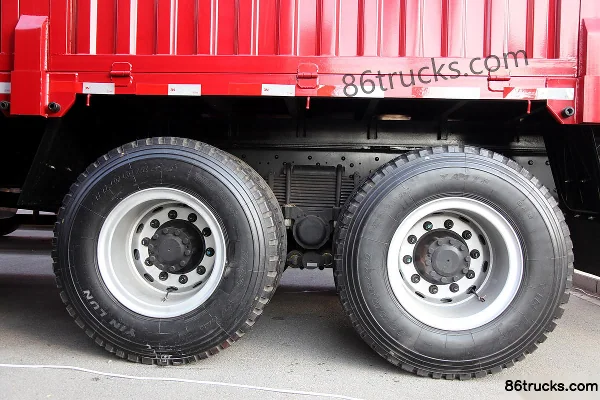 Foton AumanETX Série 5 poids lourd 290 ch 8X4(12 roues) 9,5 m camion porteur à ridelles Châssis (2) | 86Trucks