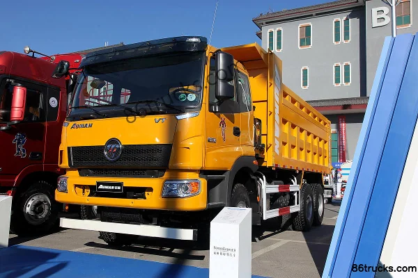 Foton Auman VT 9 series heavy truck 336 hp 6X4(10 wheels) 5.4m dump truck Exterior (3) | 86Trucks
