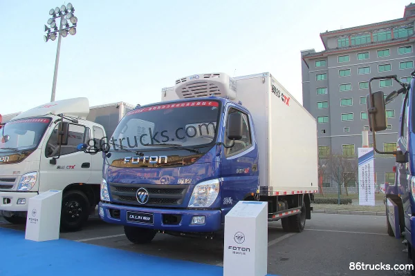 Foton Ollin 143hp 4X2(6 wheels) Refrigerated Truck Exterior