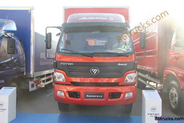 Foton Aumark S5 Camion porteur standard 170 ch 4X2(6 roues) 6,2 m fourgon cabine avancée Extérieur (2) | 86Trucks