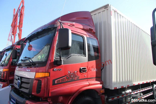Foton Aumark 5 Series Medium Truck 170 hp 4X2(6 wheels) 7.8m Van Cargo Truck Exterior (3) | 86Trucks