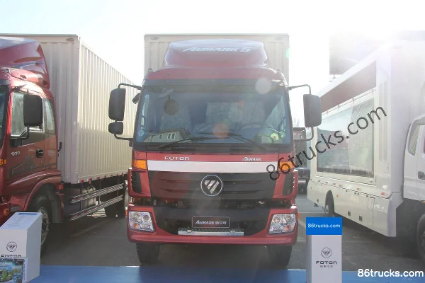 Foton Aumark 5 Series Medium Truck 170 hp 4X2(6 wheels) 7.8m Van Cargo Truck Exterior (2) | 86Trucks