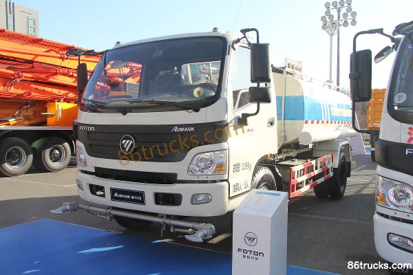 Foton Aumark 3 Series 156 hp 4X2(6 wheels) Water Sprinkler Truck (Yajie Brand) Exterior (2) | 86Trucks