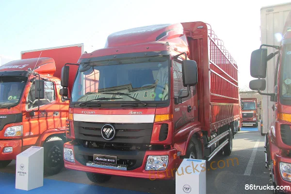 Foton Aumark S5 Camion porteur 170 ch 4X2(6 roues) 6,75 m Camion porteur à ridelles Extérieur (2) | 86Trucks