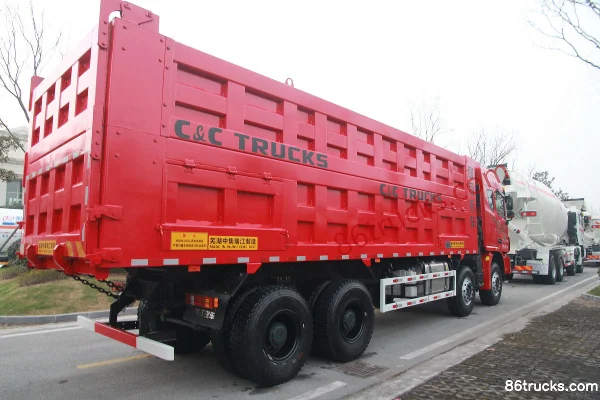 Union Truck U380 380 hp 8X4(12 wheels) 8.2m Dump Truck Chassis (3) | 86Trucks