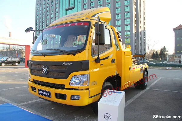 Foton Lisha 156 hp 4X2(6 wheels) Wrecker Truck Exterior (2) | 86Trucks