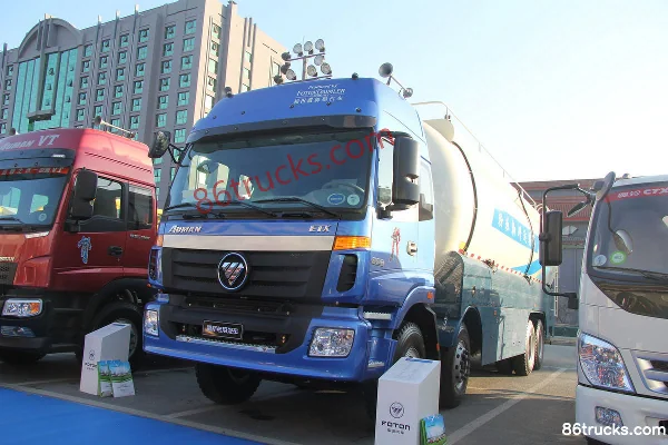 Foton Auman 336 ch 8X4(12 roues) camion citerne pour matériaux pulvérulents Extérieur (2) | 86Trucks