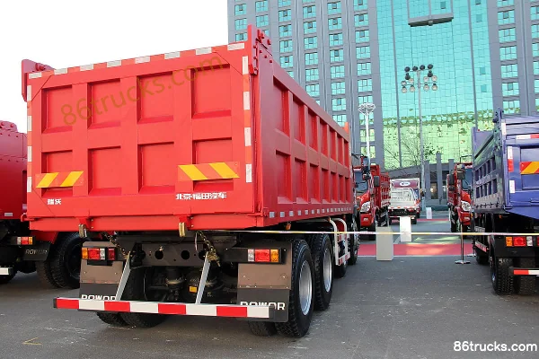 Foton 260hp 8X4(12 wheels) 6.8m Dump Truck Exterior (3) | 86Trucks