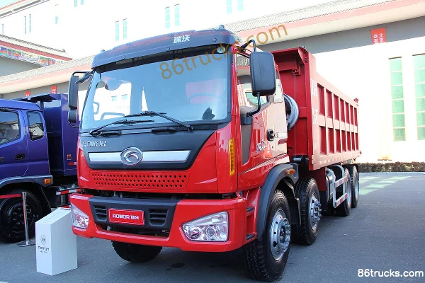 Foton 260hp 8X4(12 wheels) 6.8m Dump Truck Exterior (2) | 86Trucks