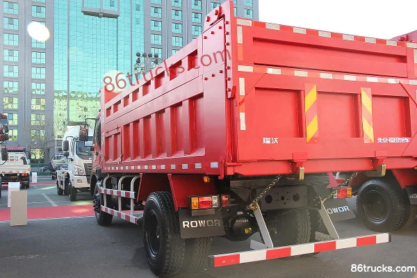 Foton Medium RC 220ch 4X2(6 roues) 5m camion benne (front lift) Extérieur (3) | 86Trucks