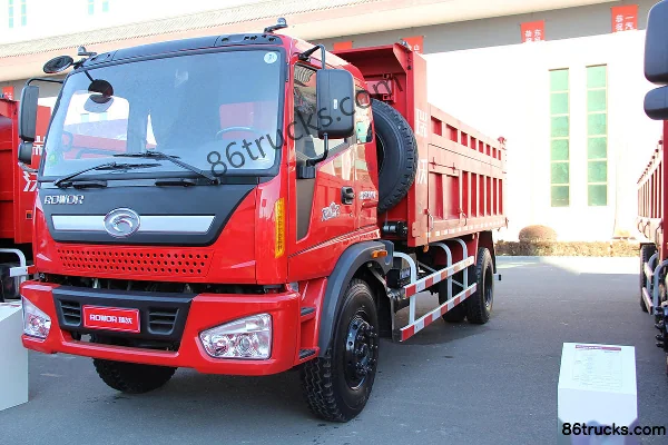 Foton Medium RC 220ch 4X2(6 roues) 5m camion benne (front lift) Extérieur (2) | 86Trucks
