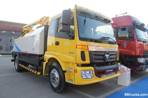 Foton Auman 210 hp 4X2(6 wheels) Cleaning Truck (Leisha Brand) Exterior (3) | 86Trucks