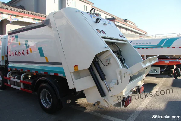 Shidai Jingang 129 ch 4X2(6 roues) camion à ordures (6P78BJ4102S0(LB)) Carrosserie (3) | 86Trucks