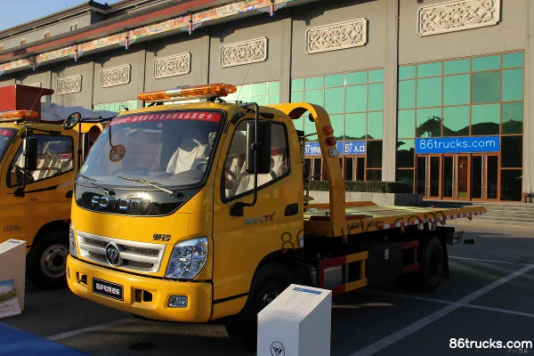 Foton Leisha 154hp 4X2(6 wheels) Wrecker Truck Exterior (3) | 86Trucks