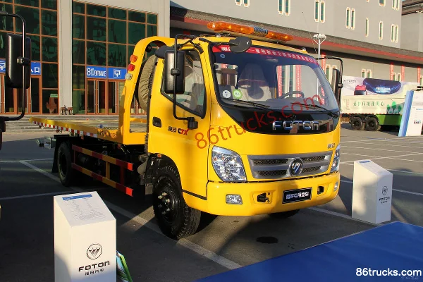 Foton Leisha 154hp 4X2(6 wheels) Wrecker Truck Exterior (2) | 86Trucks