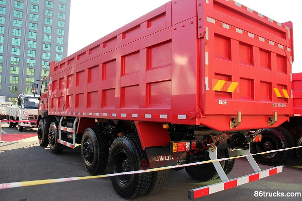 Foton RC 220 hp 8X2(10 wheels) 6.5m dump truck (front lift) Exterior (2) | 86Trucks